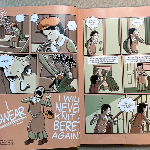 🌈2/$8  How Mira Met a Meteorite #2 in the Hereville Series - Picture 9 of 12